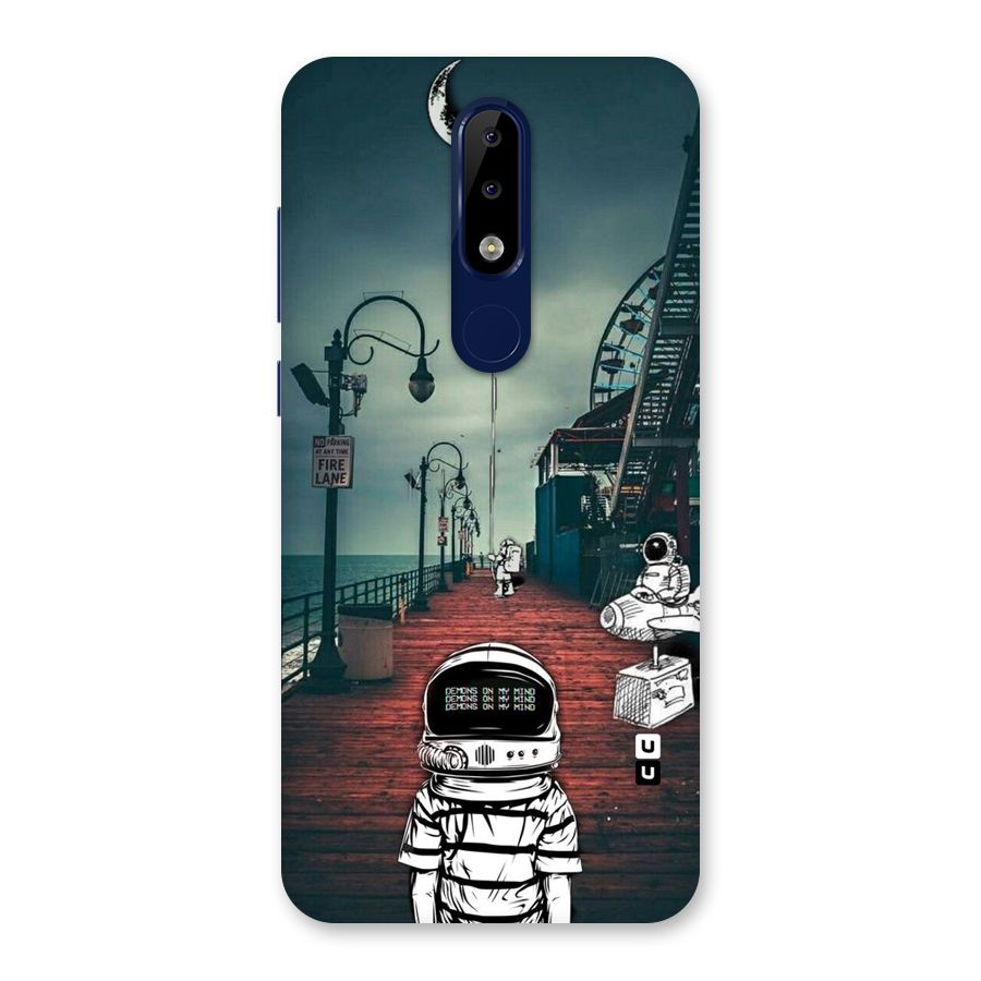 Robotic Design Back Case for Nokia 5.1 Plus