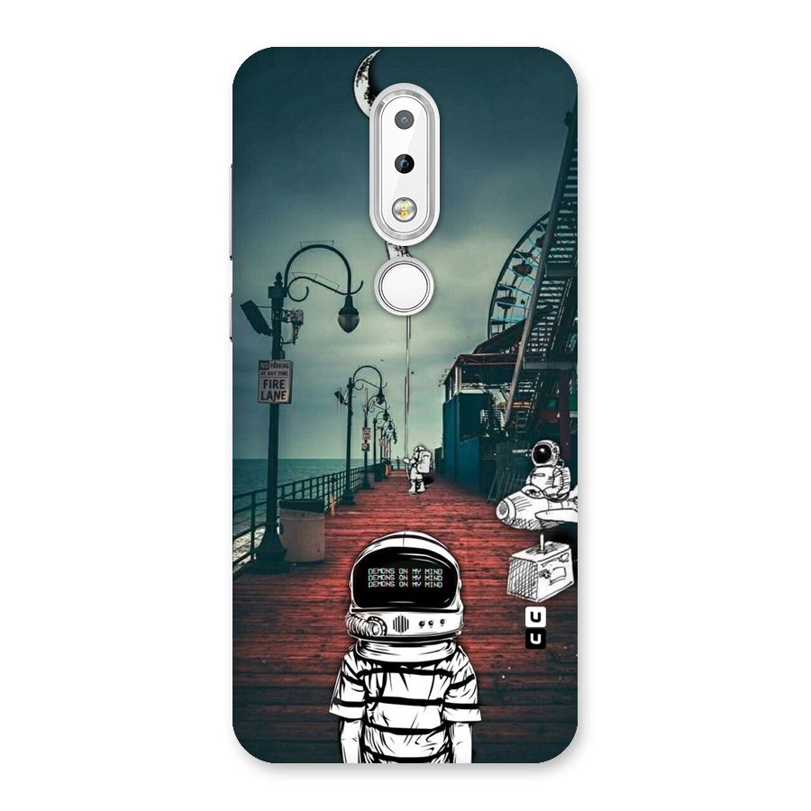 Robotic Design Back Case for Nokia 6.1 Plus