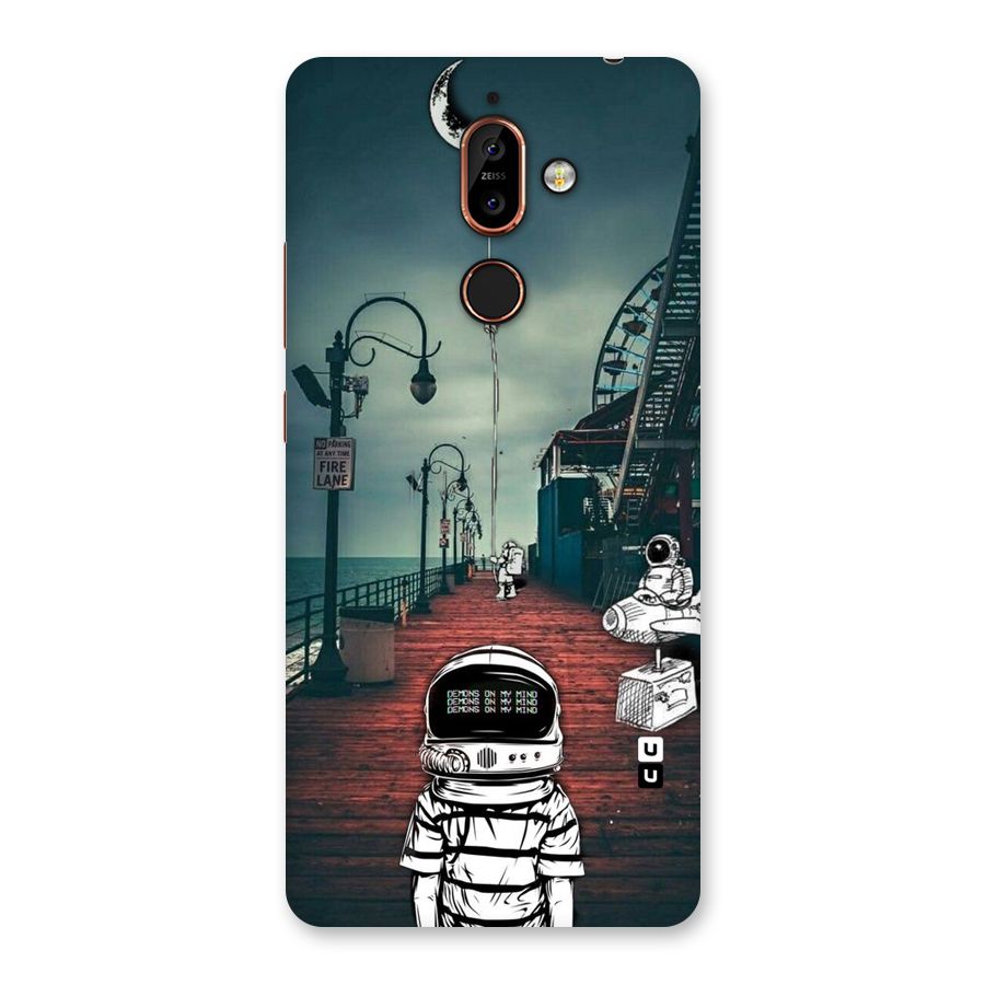 Robotic Design Back Case for Nokia 7 Plus