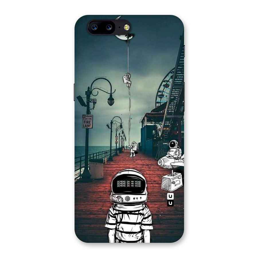 Robotic Design Back Case for OnePlus 5