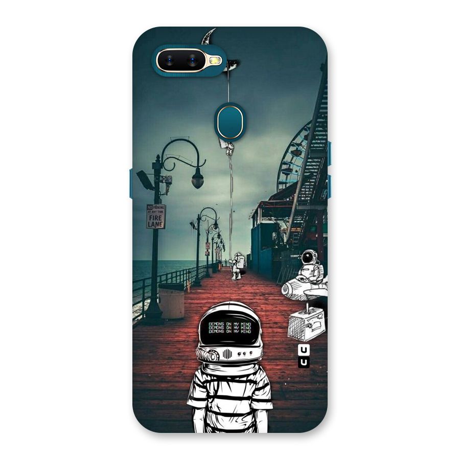 Robotic Design Back Case for Oppo A11k