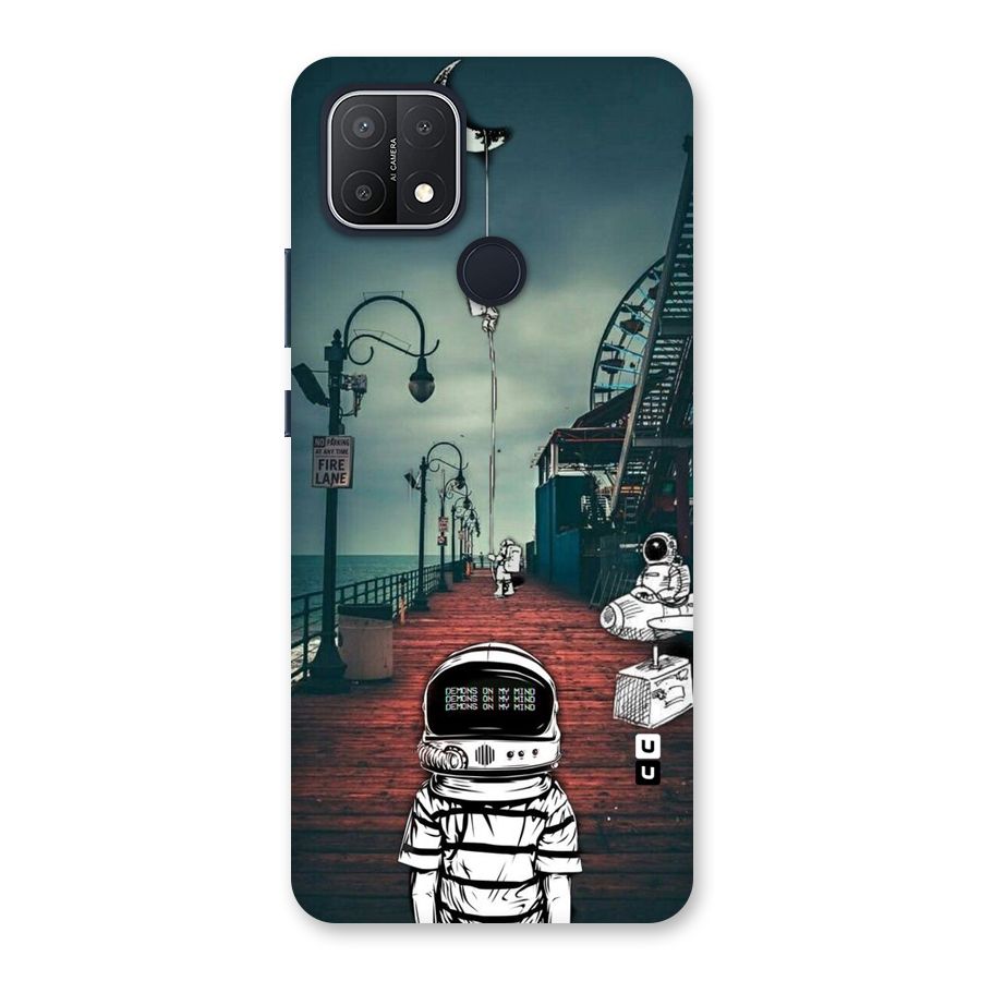 Robotic Design Back Case for Oppo A15s