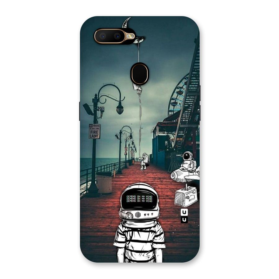 Robotic Design Back Case for Oppo A5s