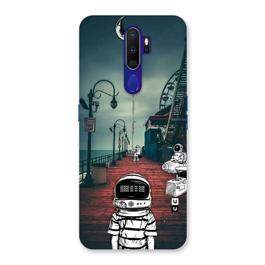 Robotic Design Back Case for Oppo A9 (2020)