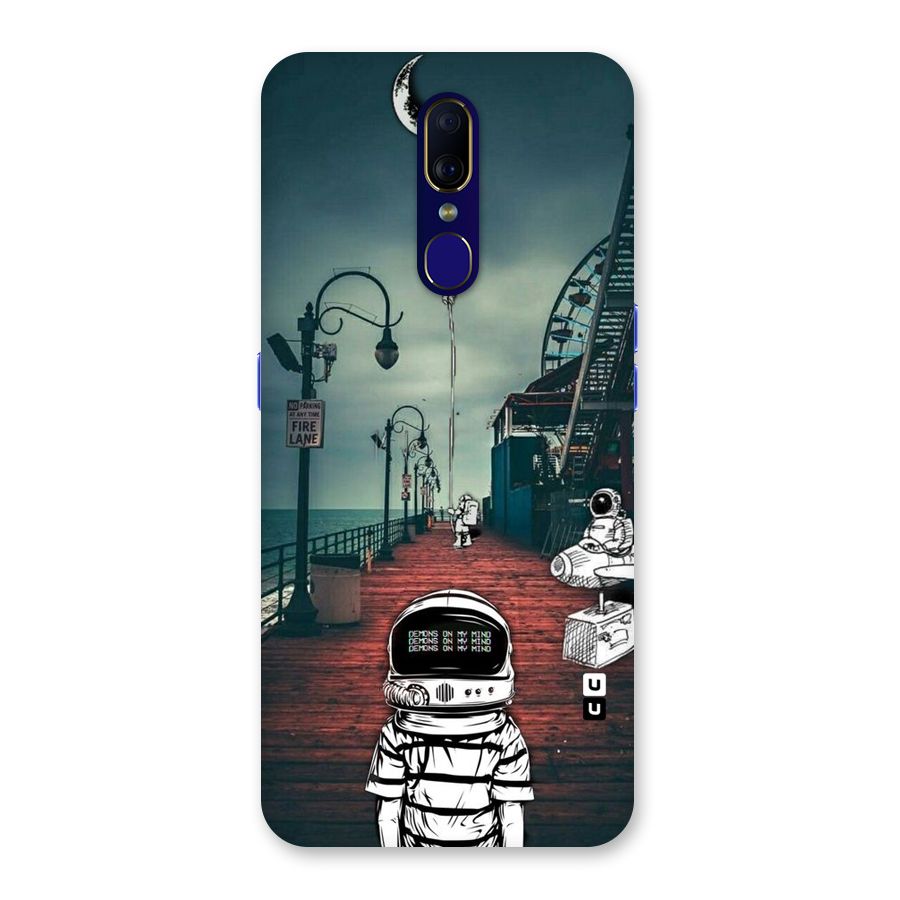 Robotic Design Back Case for Oppo F11