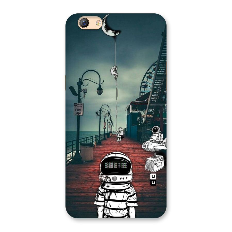 Robotic Design Back Case for Oppo F3 Plus