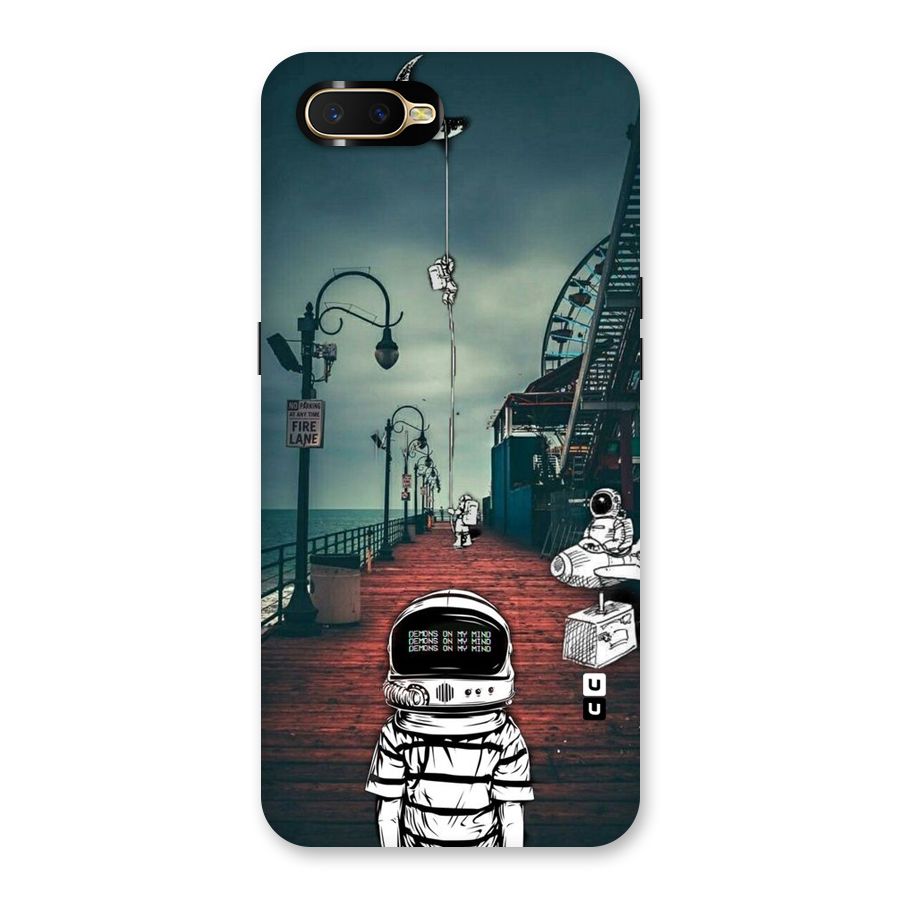 Robotic Design Back Case for Oppo K1