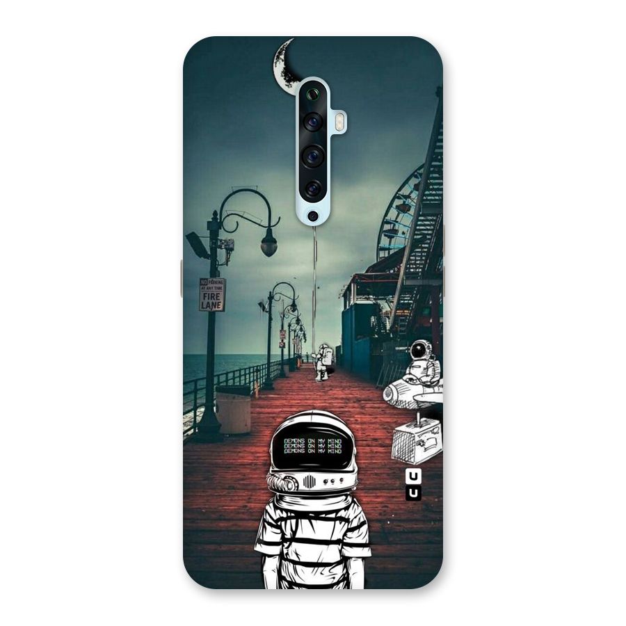 Robotic Design Back Case for Oppo Reno2 F