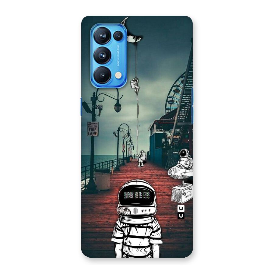 Robotic Design Back Case for Oppo Reno5 Pro 5G
