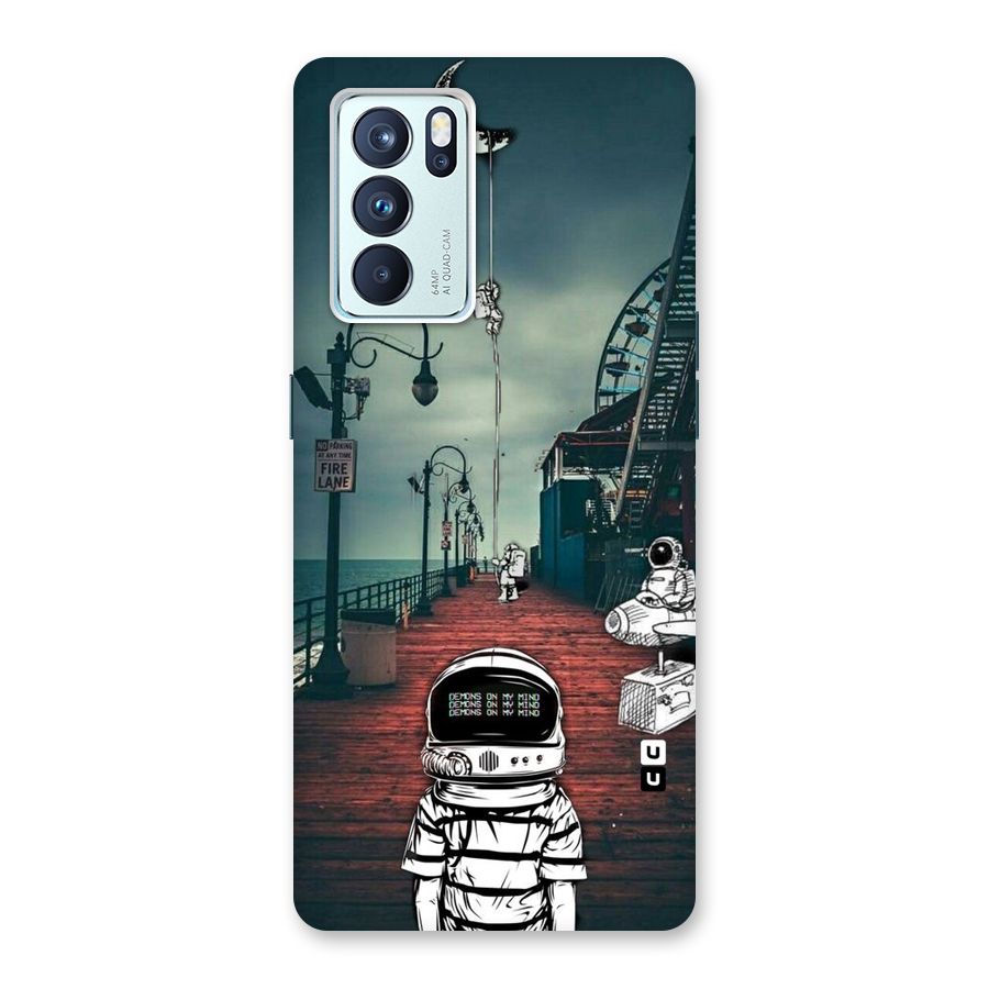 Robotic Design Back Case for Oppo Reno6 Pro 5G