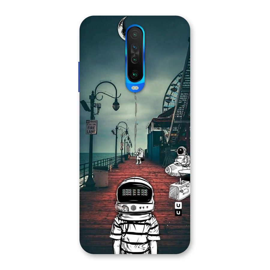 Robotic Design Back Case for Poco X2