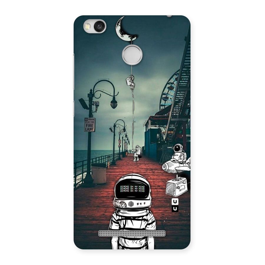 Robotic Design Back Case for Redmi 3S Prime
