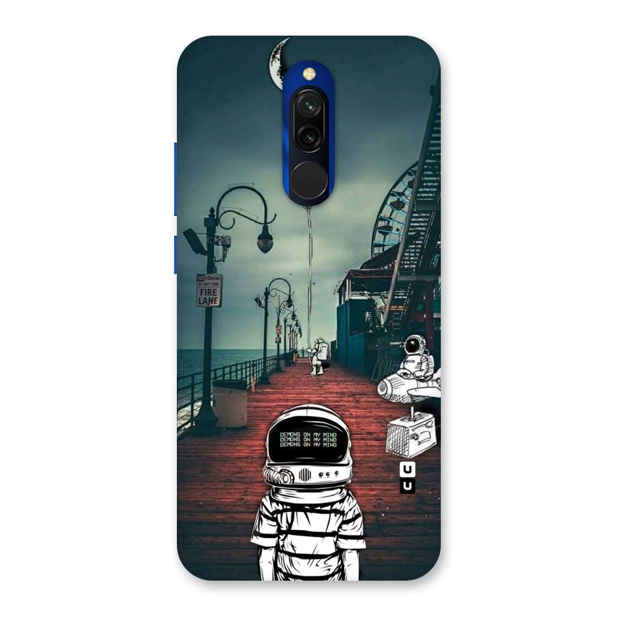 Robotic Design Back Case for Redmi 8