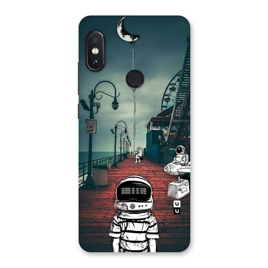 Robotic Design Back Case for Redmi Note 5 Pro