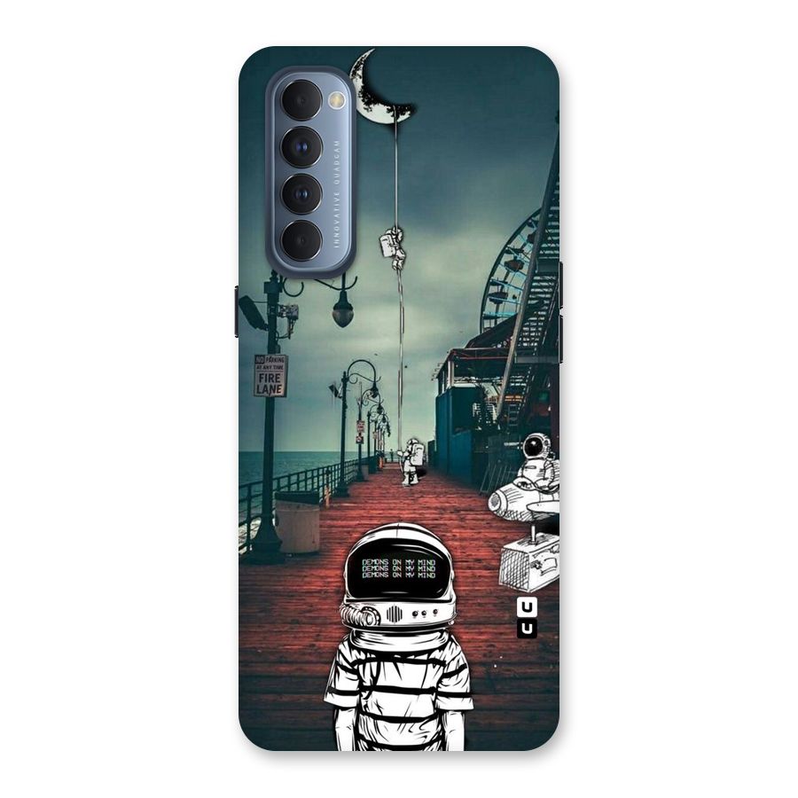 Robotic Design Back Case for Reno4 Pro