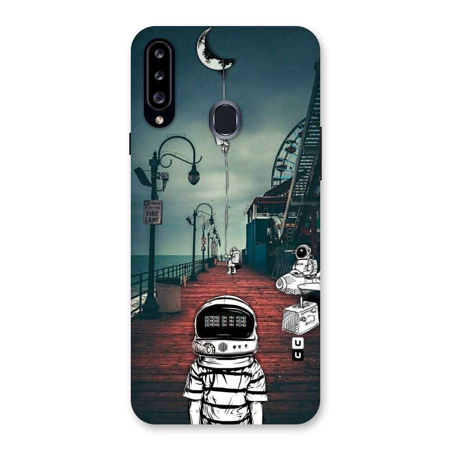 Robotic Design Back Case for Samsung Galaxy A20s