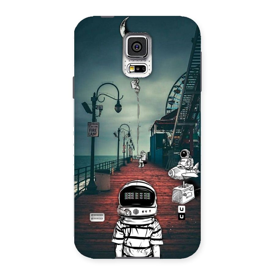 Robotic Design Back Case for Samsung Galaxy S5