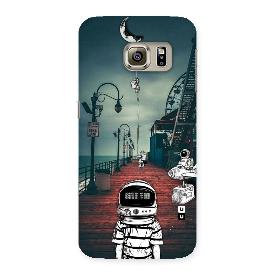 Robotic Design Back Case for Samsung Galaxy S6 Edge