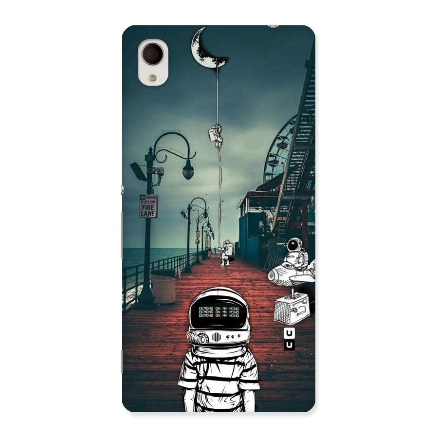 Robotic Design Back Case for Sony Xperia M4