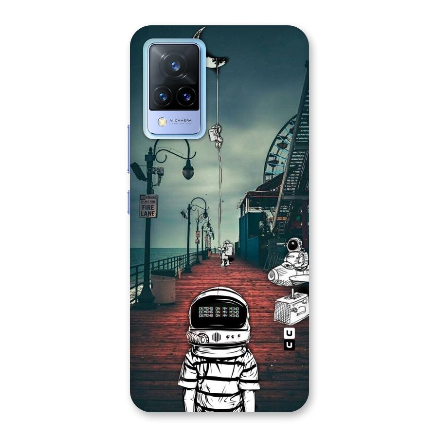 Robotic Design Back Case for Vivo V21 5G