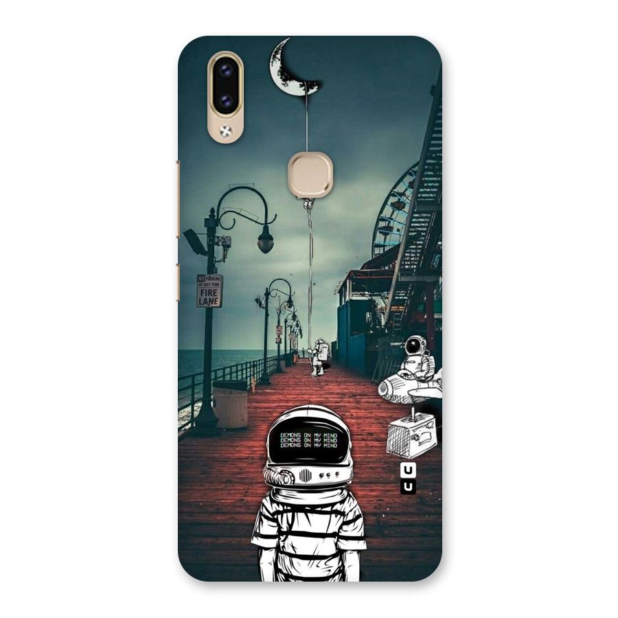 Robotic Design Back Case for Vivo V9 Youth