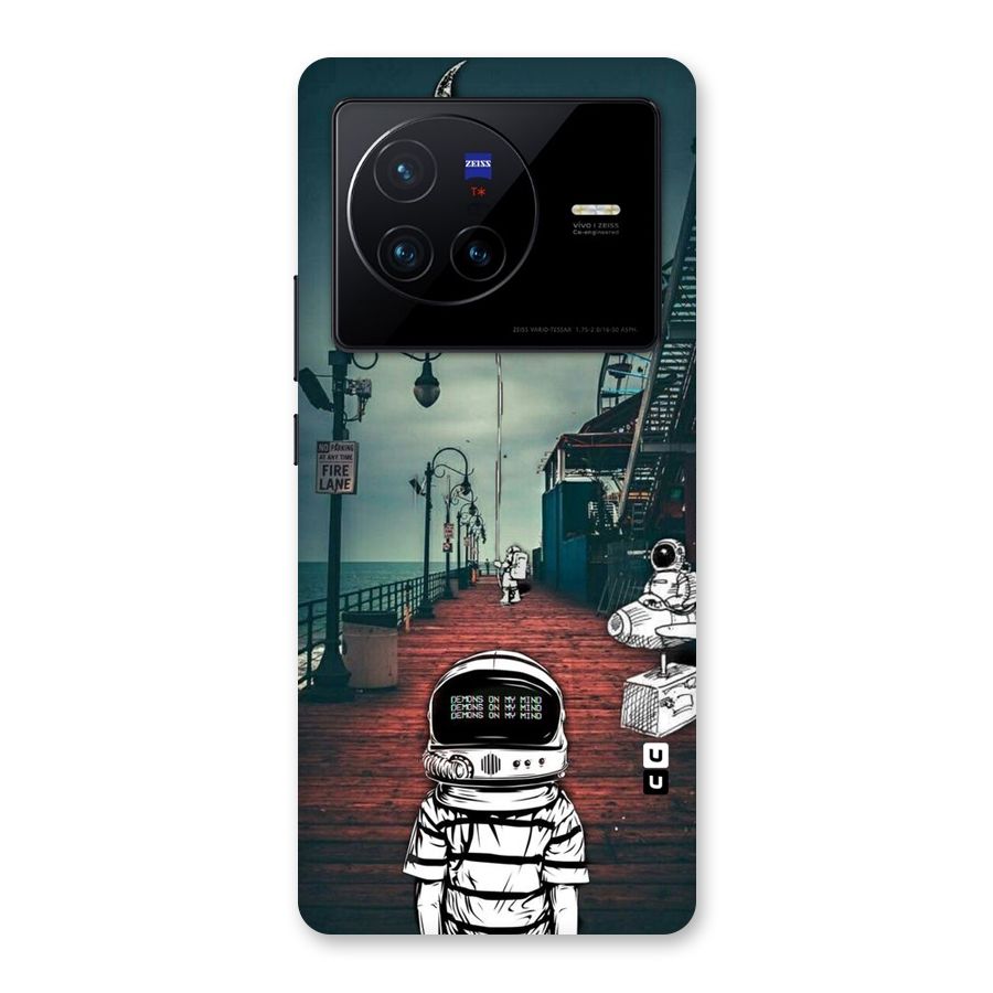 Robotic Design Back Case for Vivo X80