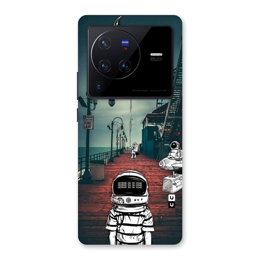Robotic Design Back Case for Vivo X80 Pro