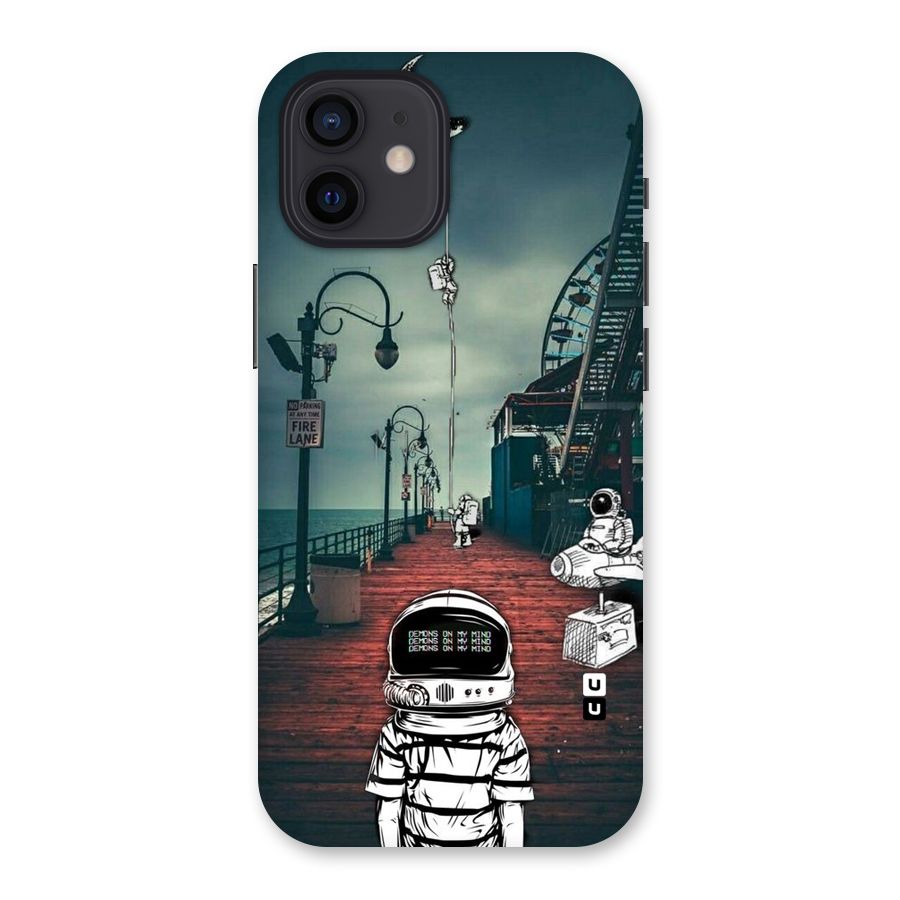 Robotic Design Back Case for iPhone 12