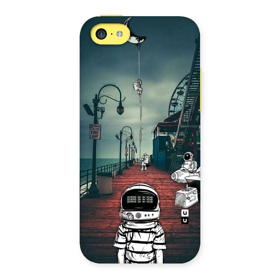 Robotic Design Back Case for iPhone 5C