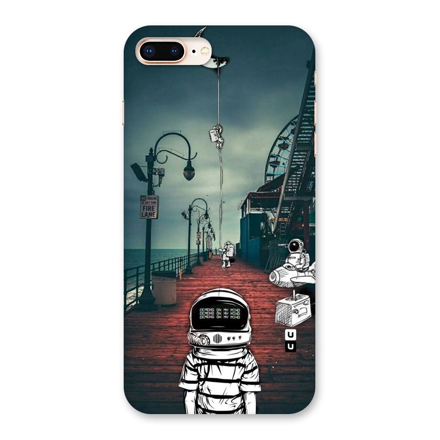 Robotic Design Back Case for iPhone 8 Plus
