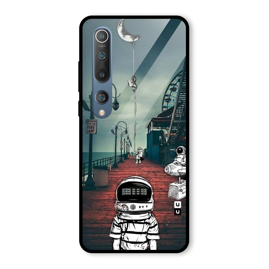 Robotic Design Glass Back Case for Mi 10