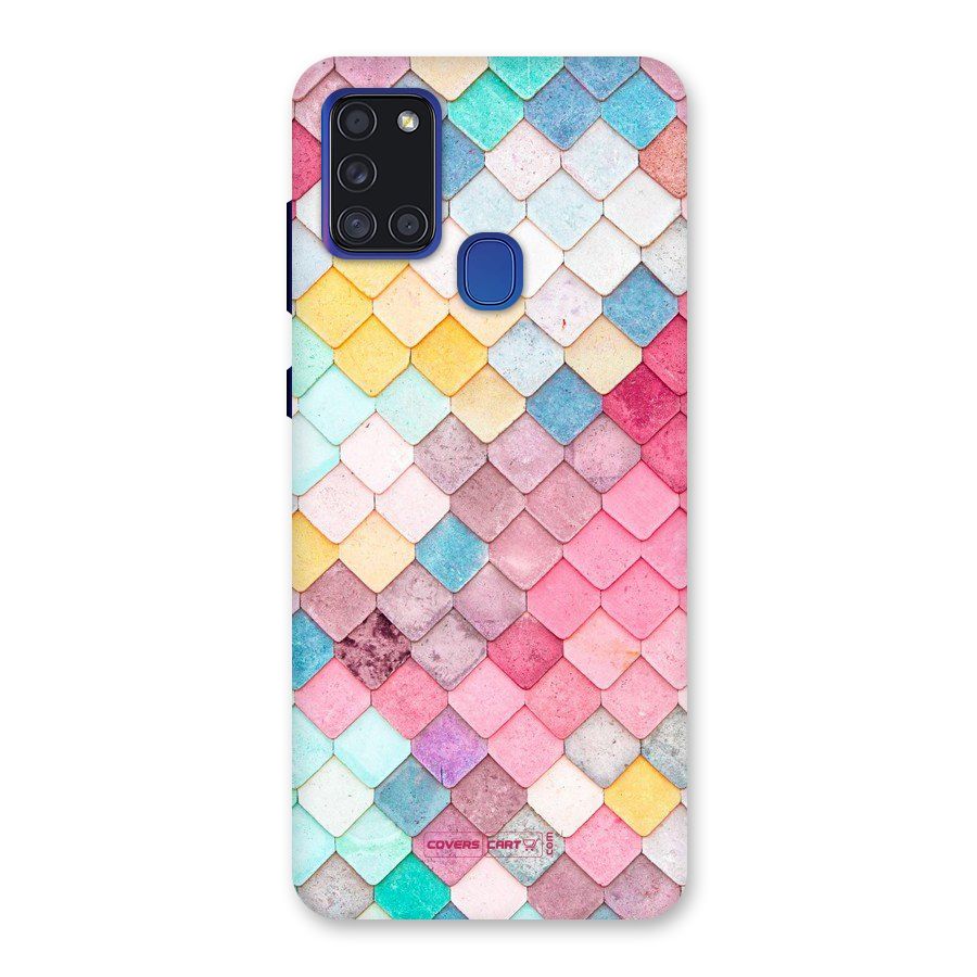 Rocks Pattern Design Back Case for Galaxy A21s