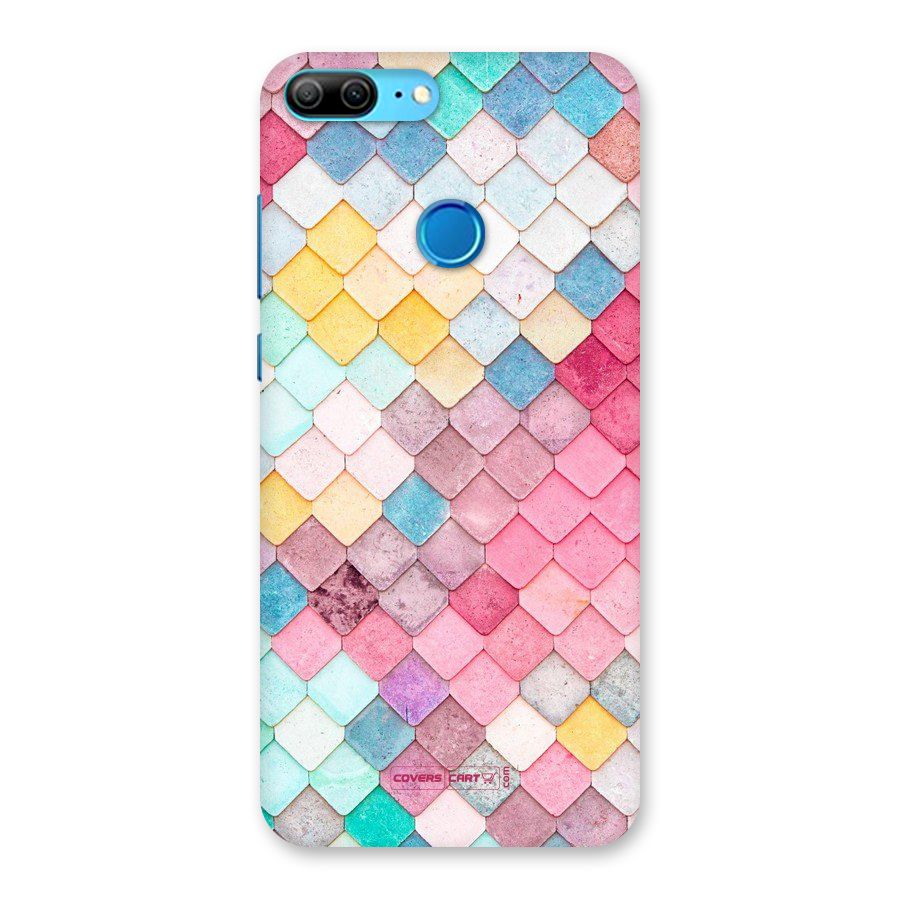 Rocks Pattern Design Back Case for Honor 9 Lite