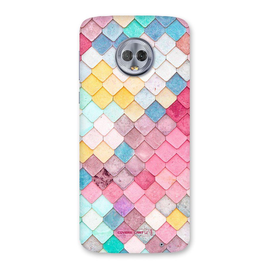 Rocks Pattern Design Back Case for Moto G6 Plus