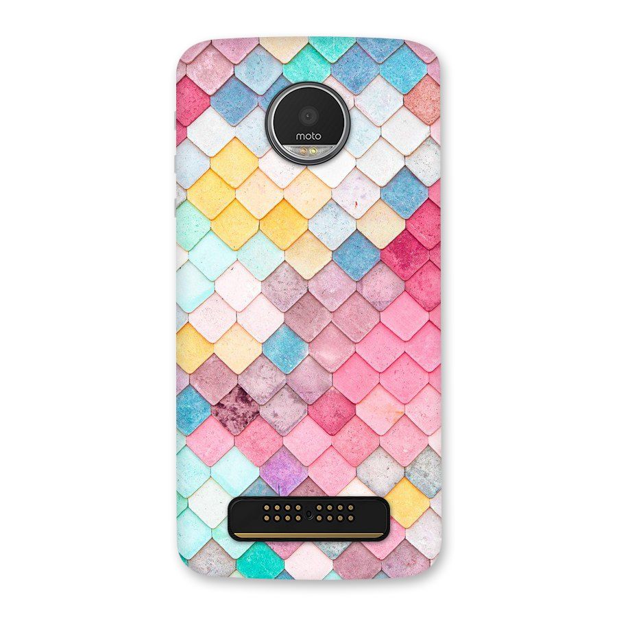 Rocks Pattern Design Back Case for Moto Z Play