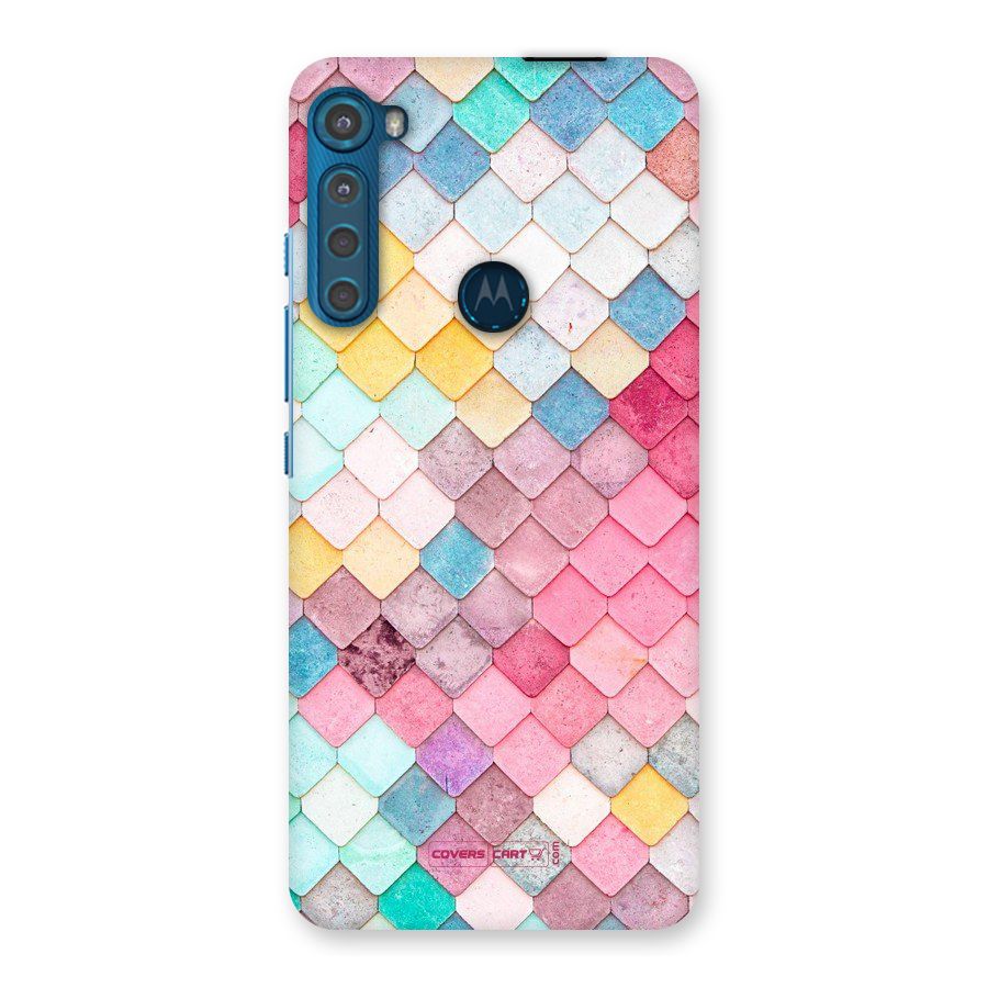 Rocks Pattern Design Back Case for Motorola One Fusion Plus