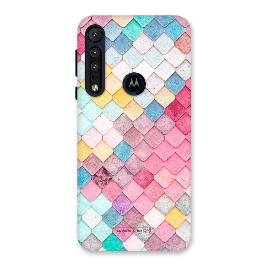 Rocks Pattern Design Back Case for Motorola One Macro