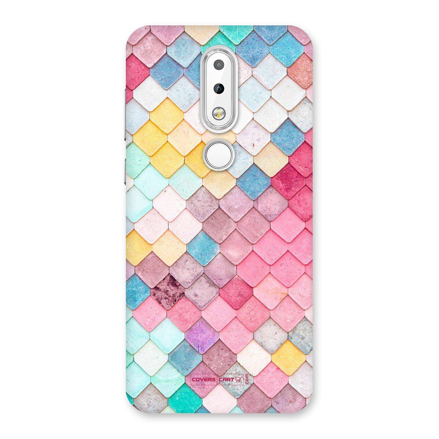 Rocks Pattern Design Back Case for Nokia 6.1 Plus