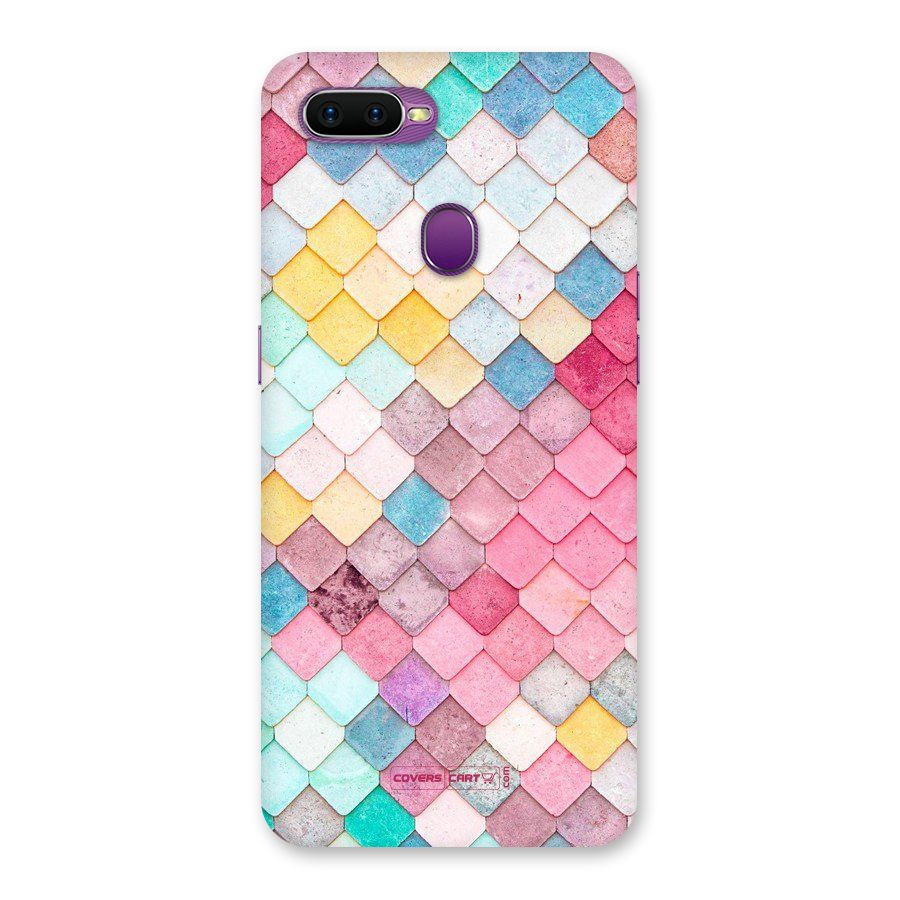 Rocks Pattern Design Back Case for Oppo F9
