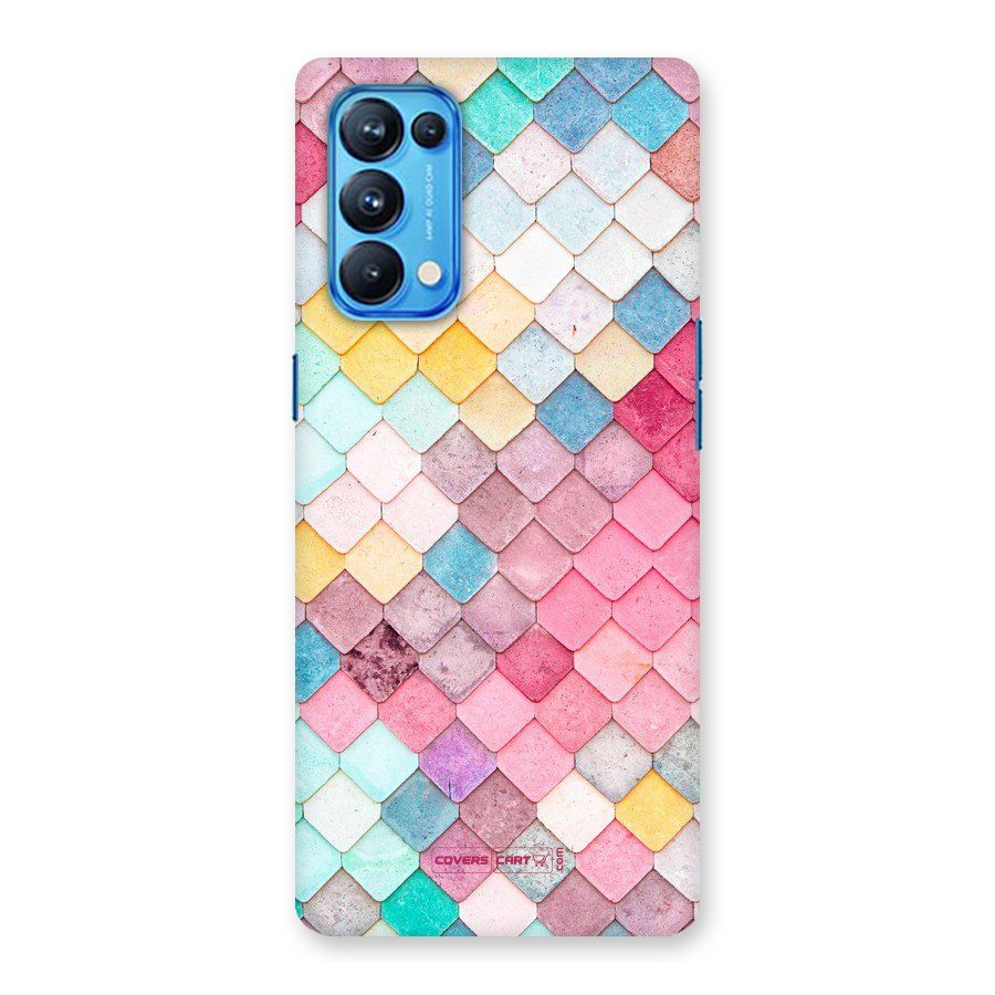 Rocks Pattern Design Back Case for Oppo Reno5 Pro 5G