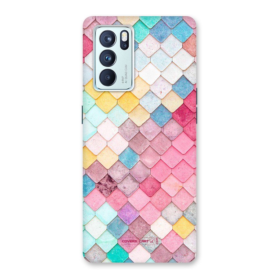 Rocks Pattern Design Back Case for Oppo Reno6 Pro 5G