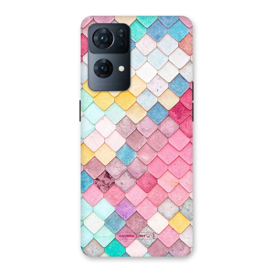 Rocks Pattern Design Back Case for Oppo Reno7 Pro 5G