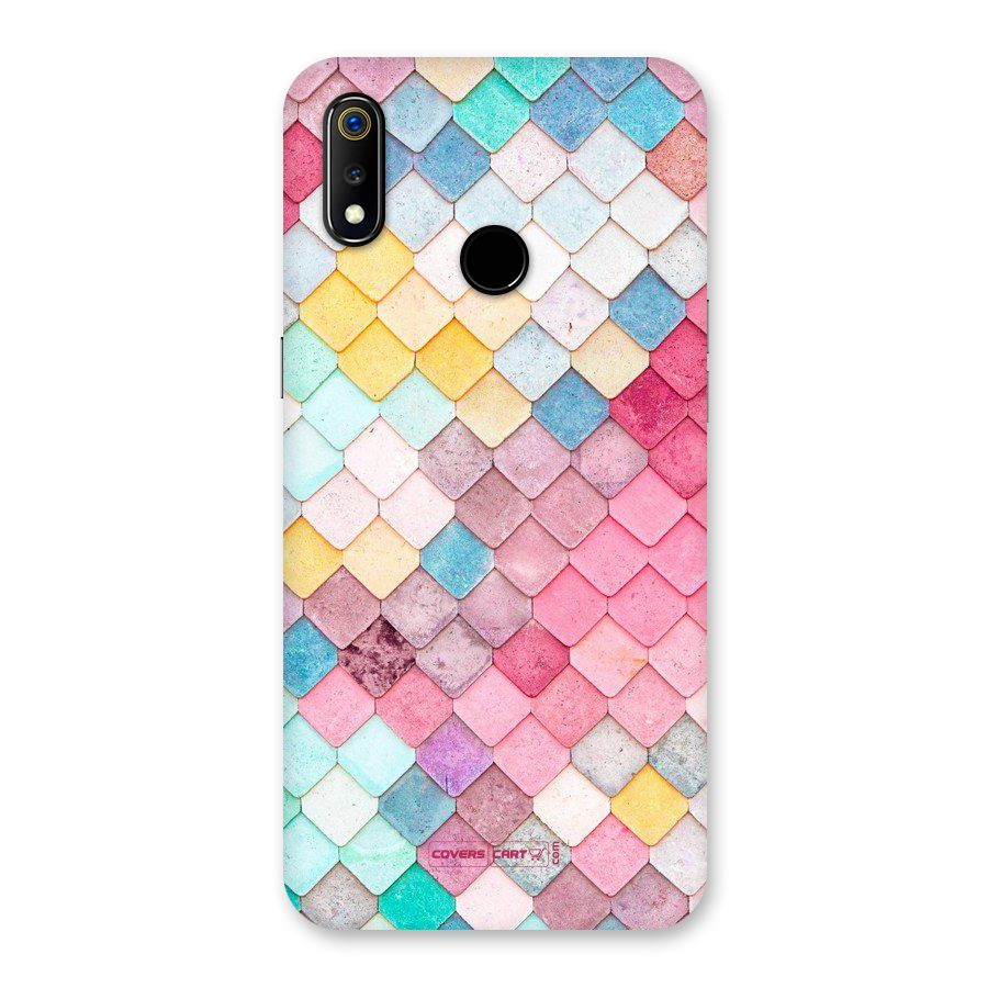 Rocks Pattern Design Back Case for Realme 3