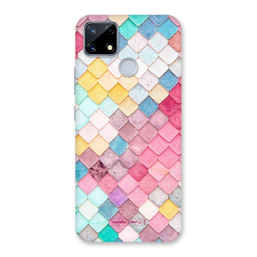 Rocks Pattern Design Back Case for Realme Narzo 20