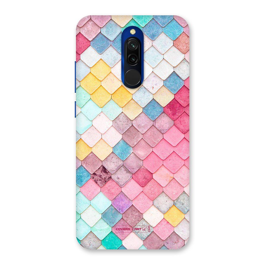 Rocks Pattern Design Back Case for Redmi 8