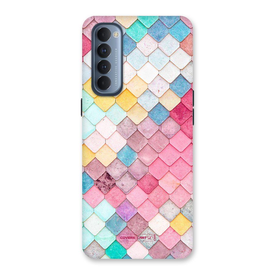 Rocks Pattern Design Back Case for Reno4 Pro
