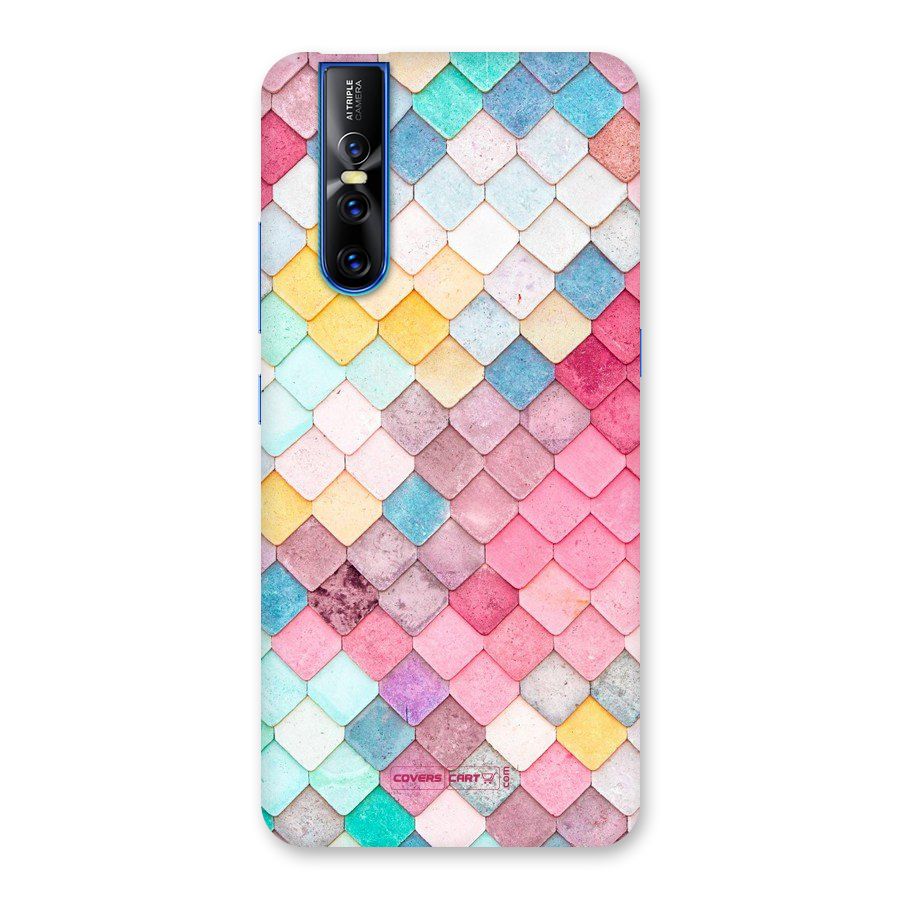Rocks Pattern Design Back Case for Vivo V15 Pro