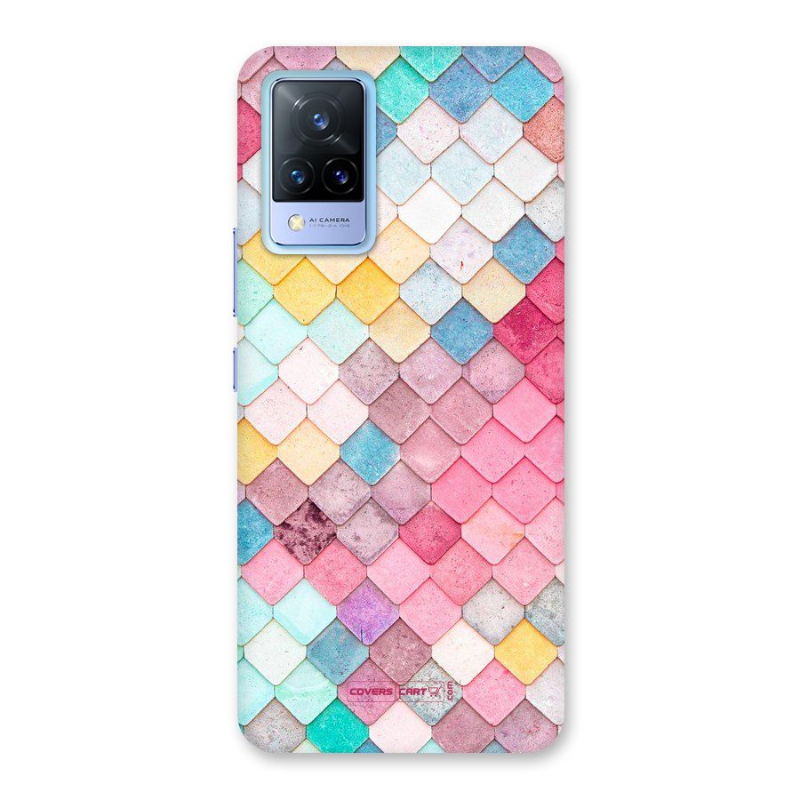 Rocks Pattern Design Back Case for Vivo V21 5G