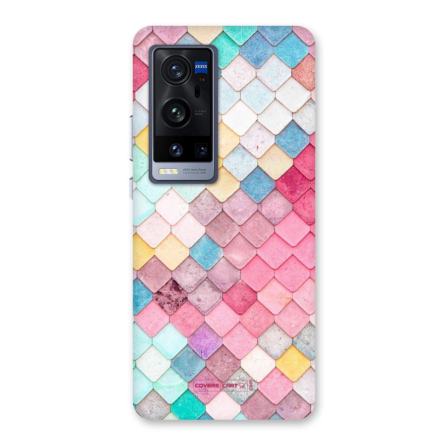 Rocks Pattern Design Back Case for Vivo X60 Pro Plus