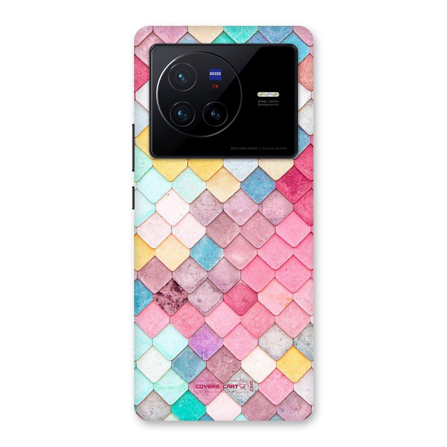 Rocks Pattern Design Back Case for Vivo X80
